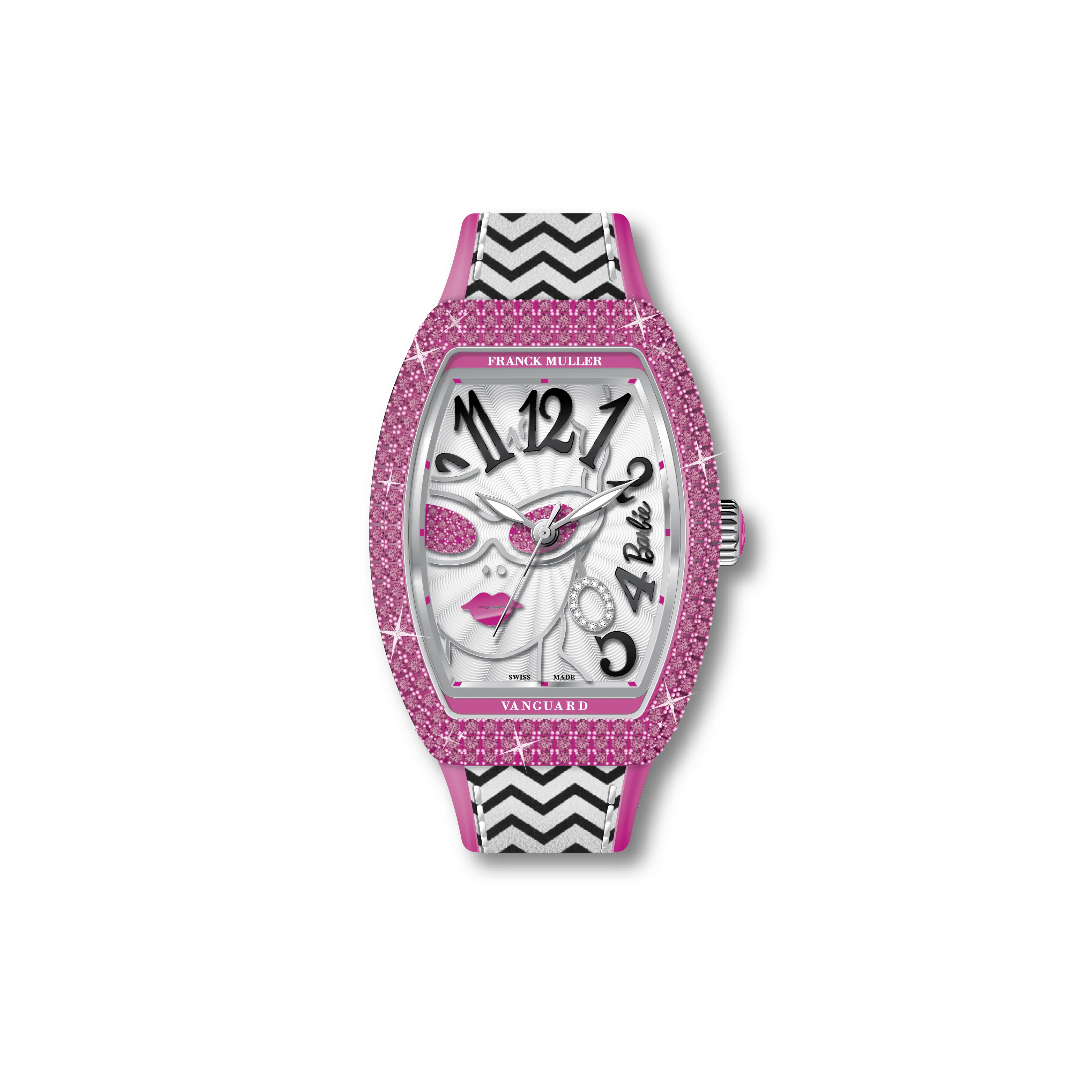 Franck Muller Barbie Vintage Sapphire Watch