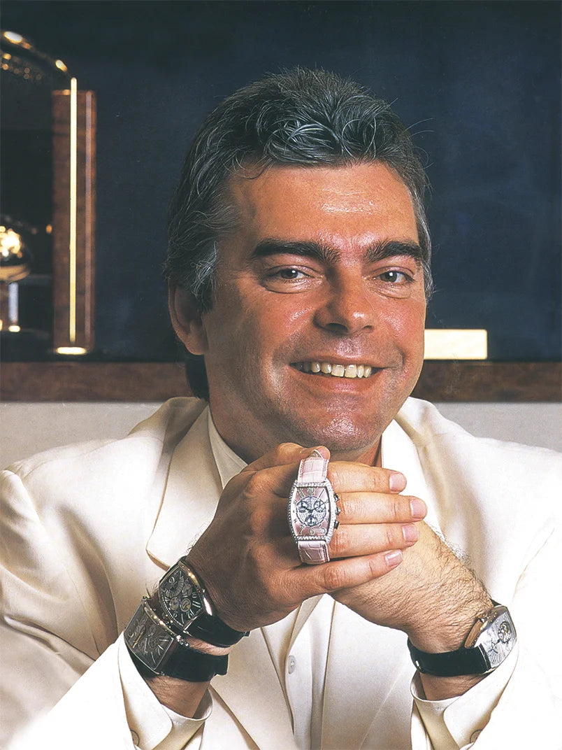 Franck Muller and Barbie collaboration founders portrait